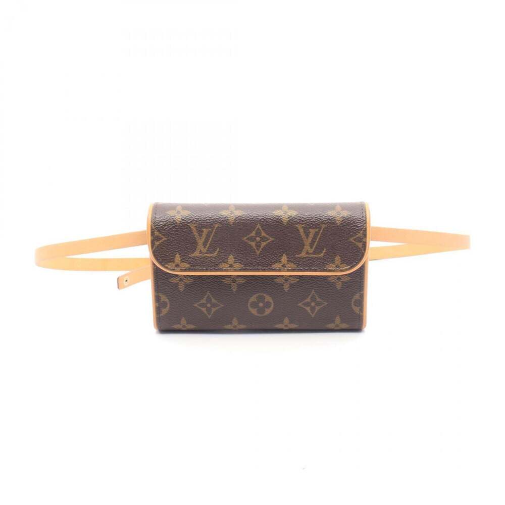 LOUIS VUITTON Brown Monogram Leather Pochette Fanny Pack - Picture 1 of 7